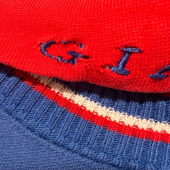 Vintage 90s NY Giants Turtleneck Sweatshirt Unisex XL - Picture 5 of 8